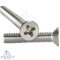 Cross recessed raised countersunk head screws DIN 966 H - M8 - acier inoxydable A2 (AISI 304)