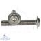 Hexagon socket button head screw flange fullthread ISO 7380-2 -  M8 X 75/75 mm - stainless steel A2 (AISI 304)