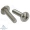 Hexagon socket button head screw, serration ISO 7380-2 - M5 X 20/20 mm - stainless steel A2 (AISI 304)