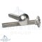 Mushroom head square neck bolts with fullthread DIN 603 M5 X 110/110 - stainless steel A2