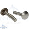 Mushroom head square neck bolts  DIN 603 M6 X 40/40 - stainless steel A2