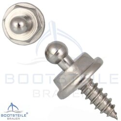 Woodscrew 4,2 x 10 mm - Stainless steel V2A AISI 304 - China