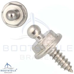 Woodscrew 4,2 x 12 mm - Stainless steel V2A AISI 304 - China