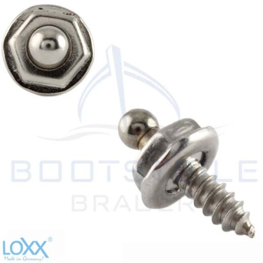 LOXX® screw with wood thread 4,2 x 10 mm - stainless steel