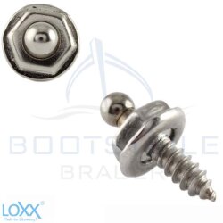 LOXX® screw with wood thread 4,2 x 10 mm - stainless...