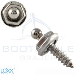 LOXX&reg; screw with wood thread 4,2 x 12 mm - stainless...