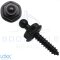 LOXX®  tapping screw for wood and plastic 4,2 x 12 - Black chrome