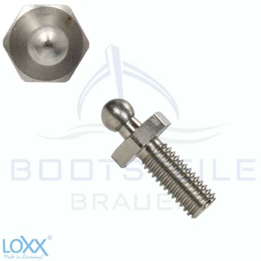 LOXX vis avec métrique filetage M5 x 12 mm - Acier Inoxydable