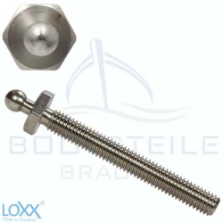 LOXX® screw with metric thread M5 x 40 - Stainless steel