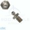 LOXX vis avec métrique filetage M6 x 8 mm - Acier Inoxydable