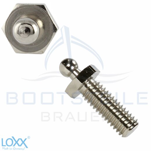 LOXX vis avec métrique filetage M6 x 12 mm - Acier Inoxydable