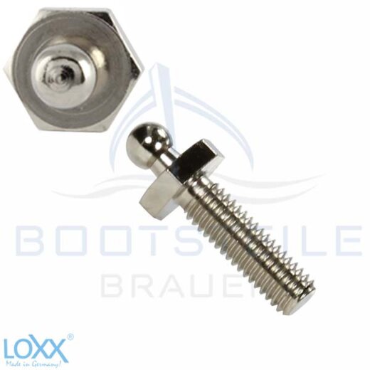 LOXX vis avec métrique filetage M5 x 16 mm - Nickel