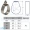 LOXX® Hose clamp - stainless steel