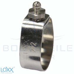 LOXX® Hose clamp for tube 22mm - stainless steel
