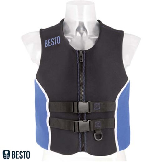 BESTO Schwimmweste Active Neo blau/schwarz 50N