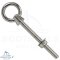 Eye bolt with metric thread M6 x 80 mm - Stainless steel A4