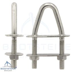 V-Bolzen geneigt M8 x 100 und geneigt 0° - Edelstahl A4 (AISI 316)
