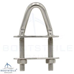 V-Bolzen geneigt M8 x 100 und geneigt 0° - Edelstahl A4 (AISI 316)