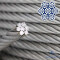 Wire rope soft/flexible 8036 - 7x19 - 2 mm - stainless steel V4A (AISI 316)