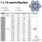 Edelstahl - Drahtseil 7x19 weich/flexibel D= 2,5 mm - Edelstahl A4 (AISI 316) DIN 3060