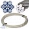Wire rope soft/flexible 8036 - 7x19 - 6 mm - stainless steel V4A (AISI 316)