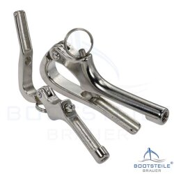 Pelikanhaken mit Gewinde M10 x 125 mm - Edelstahl A4 (AISI 316)