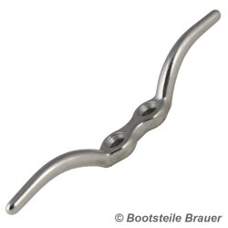 Flag pole cleat  114 mm - stainless steel A4 AISI 316