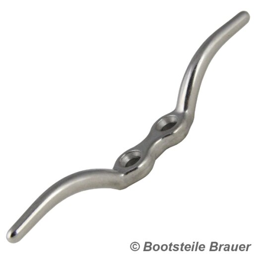 Flag pole cleat  150 mm - stainless steel A4 AISI 316