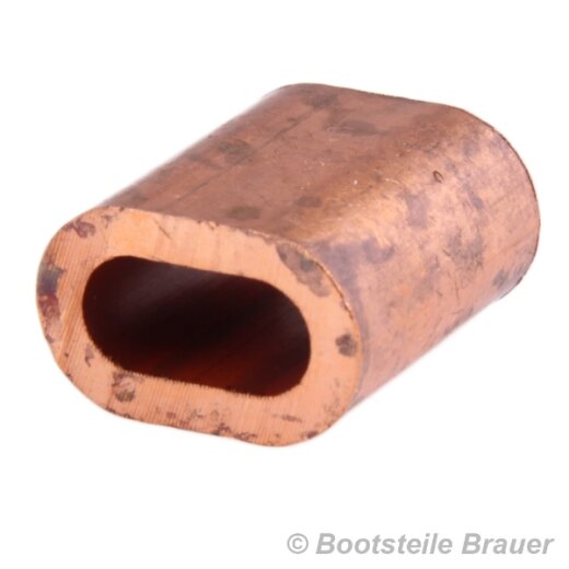 Pressklemme DS = 2 x 9 mm - Kupfer