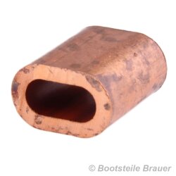 Pressklemme DS = 7 x 28 mm - Kupfer