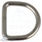 D-Ring welded, polished 8 x 50 x 36 mm - Stainless steel V4A