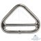 Triangle ring with bar - Stainless steel V4A