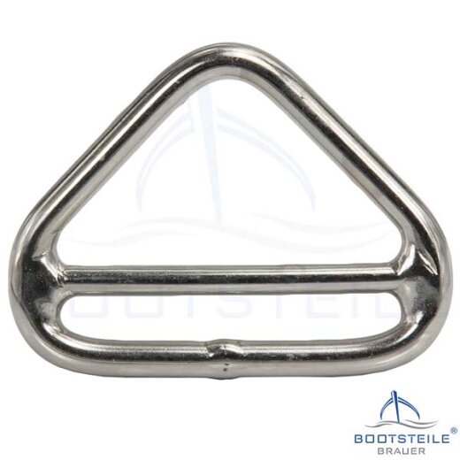 Triangle ring with bar 8 x 56 mm - Stainless steel V4A