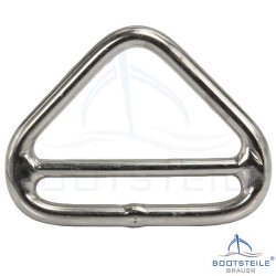 Triangle ring with bar 8 x 56 mm - Stainless steel V4A