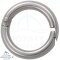 Anneau, 2 parties avec fermoir rapide - Acier Inoxydable V2A AISI 304