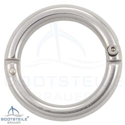 Anneau, 2 parties avec bouchon a vis - Acier Inoxydable...