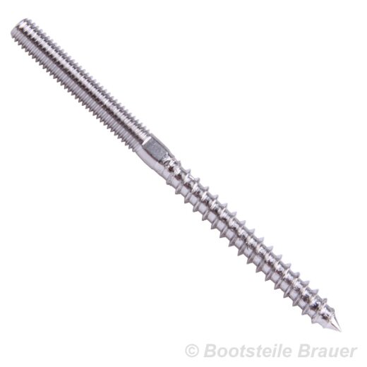 STOCKSCHRAUBE-LINKS 10 x 150 MM - Edelstahl AISI 316 A4