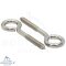 Srew eye with wood thread, heavy duty - Stainless steel V4A