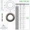 Plain washers DIN 125 - Stainless steel V2A