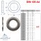 Plain washers 13 (M12) DIN 125 - Stainless steel V4A