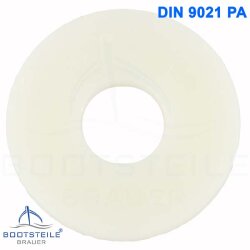 Large washers 5,3 (M5) DIN 9021 - Polyamide PA