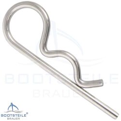 Goupille beta simple 2,5 x 54 mm - Acier Inoxydable V2A