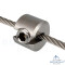 Wire rope stopper 3 x M6 mm - stainless steel V4A