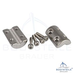 Serre câble 2 parties (4 vis) - Acier Inoxydable V4A