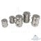 Serre câble 2 parties (4 vis) - Acier Inoxydable V4A