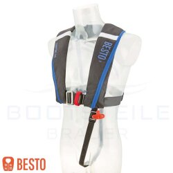 Besto Life jacket Comfort Fit 180N LB black/blue