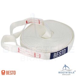 BESTO Decksleinen mit 2 Augen 6M/8M/10M/12M