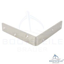Corner brace, bare surface - stainless steel A2
