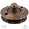 LOXX lower part for fabric, standard washer - brass vintage copper