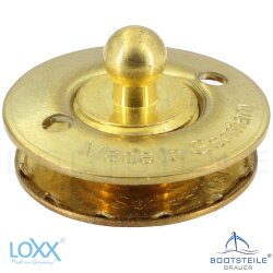 LOXX lower part for fabric, high washer - plain brass